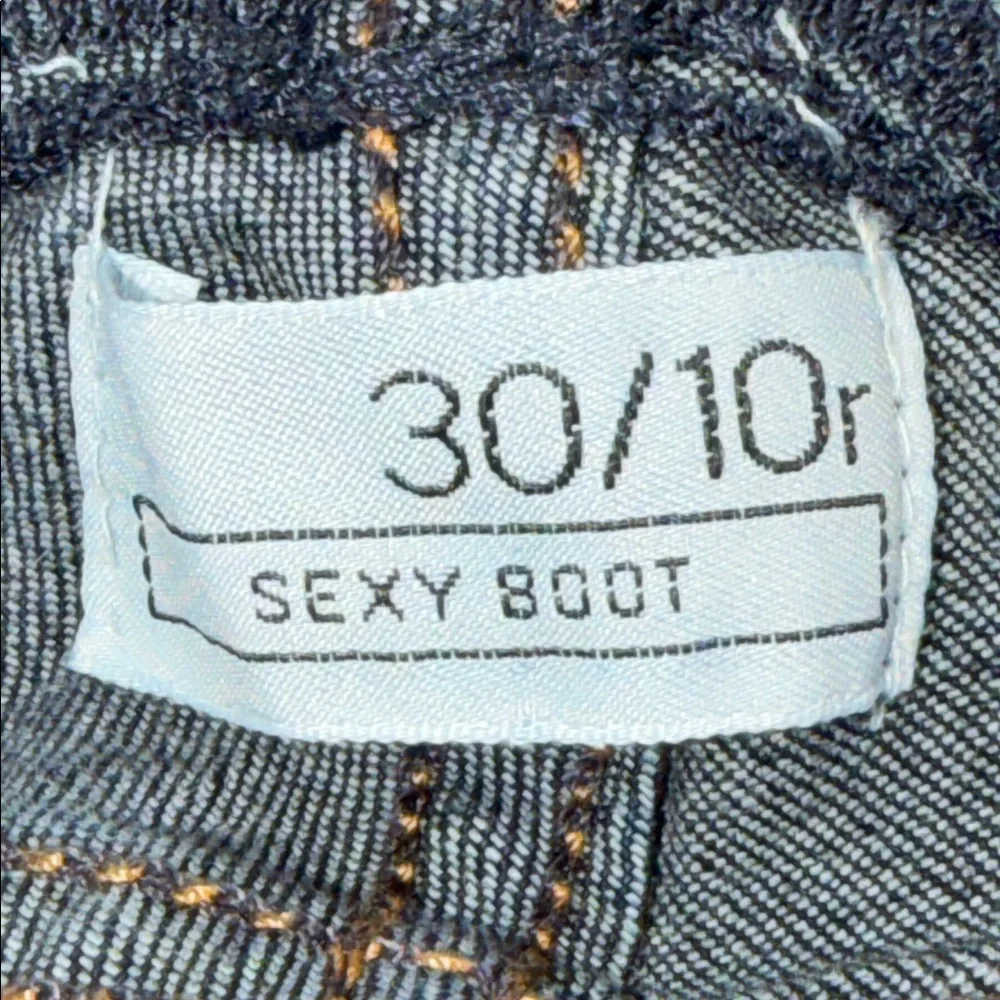 GAP Maternity 1969 Sexy Boot Denim Stretch Full Waist Band Jeans Size 30/10R - Picture 6 of 7